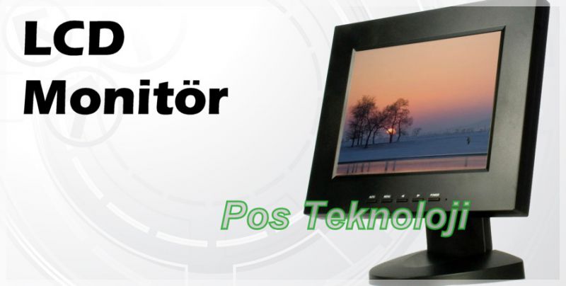 Hugin 8'' LCD ekran monitör